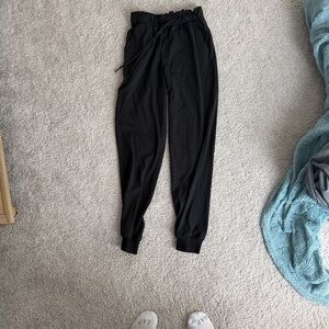 Lululemon Black Drawstring Jogger Pants